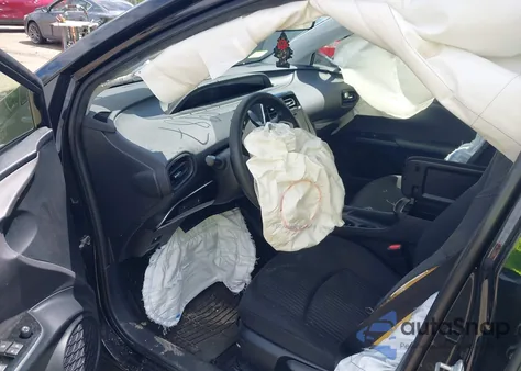 2016 Toyota Prius Two из США, поврежденный, VIN JTDKBRFU9G3014876